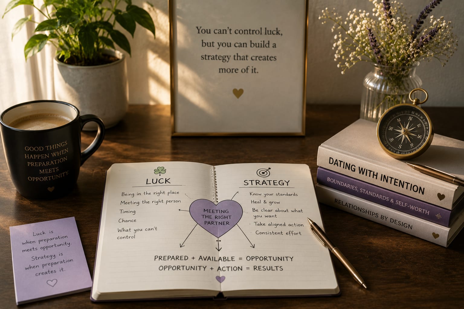 Luck might bring two people together, but strategy, growth, and intentional action are what actually make it last - Relationship Coach Rohit J. Bhandarii