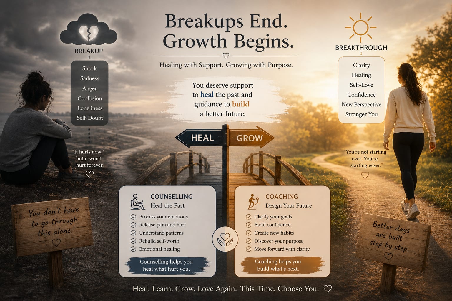 Heal the past. Create the future - Relationship Coach Rohit J. Bhandarii