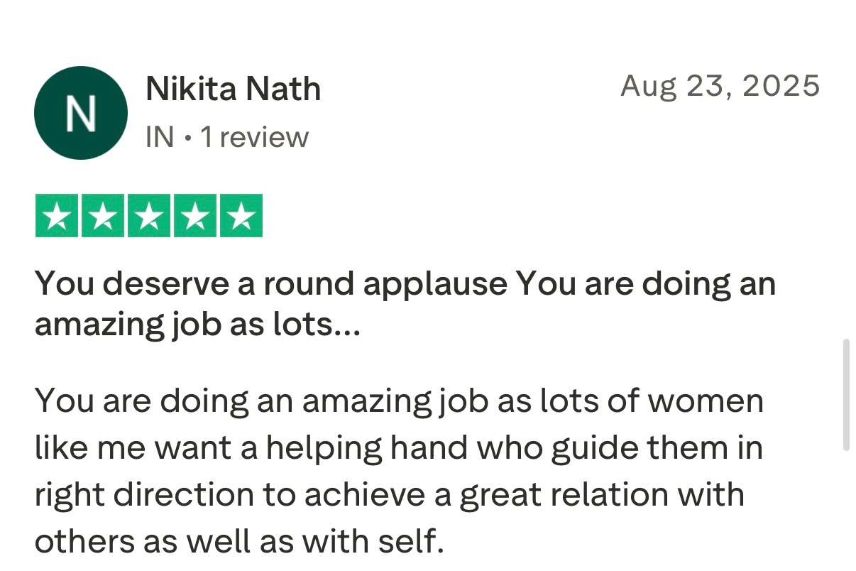 Five star Trustpilot review from client praising Rohit J Bhandarii 12