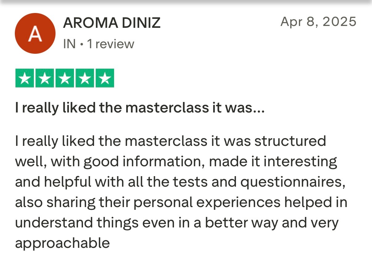 Five star Trustpilot review from client praising Rohit J Bhandarii 18