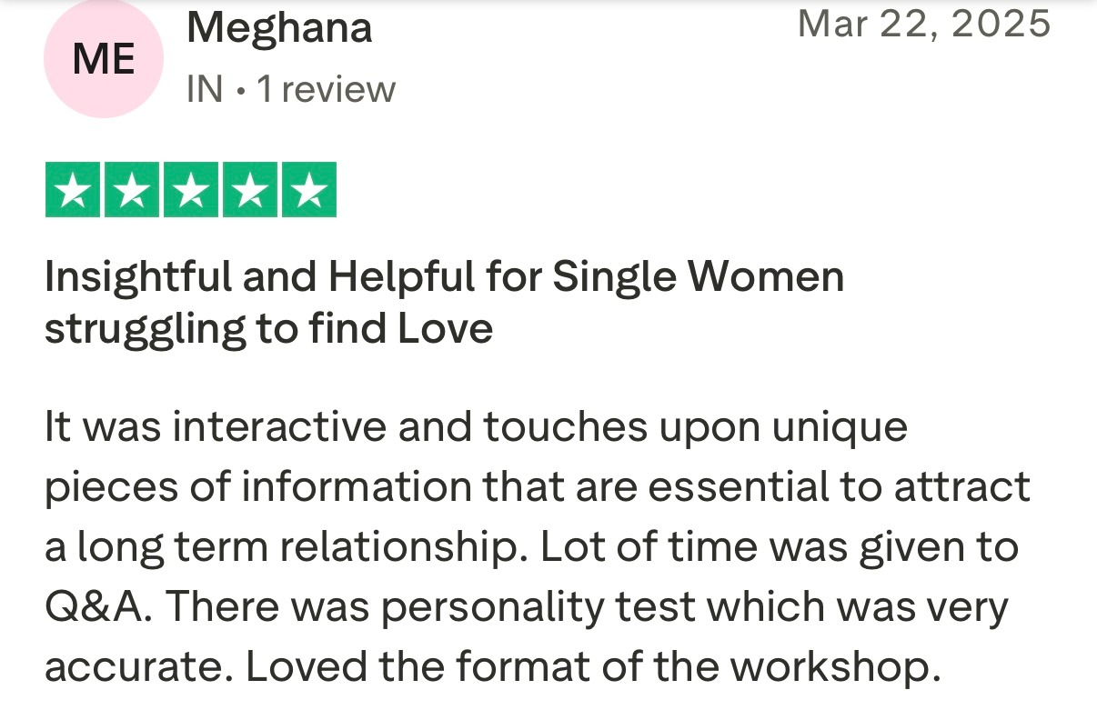 Five star Trustpilot review from client praising Rohit J Bhandarii 19