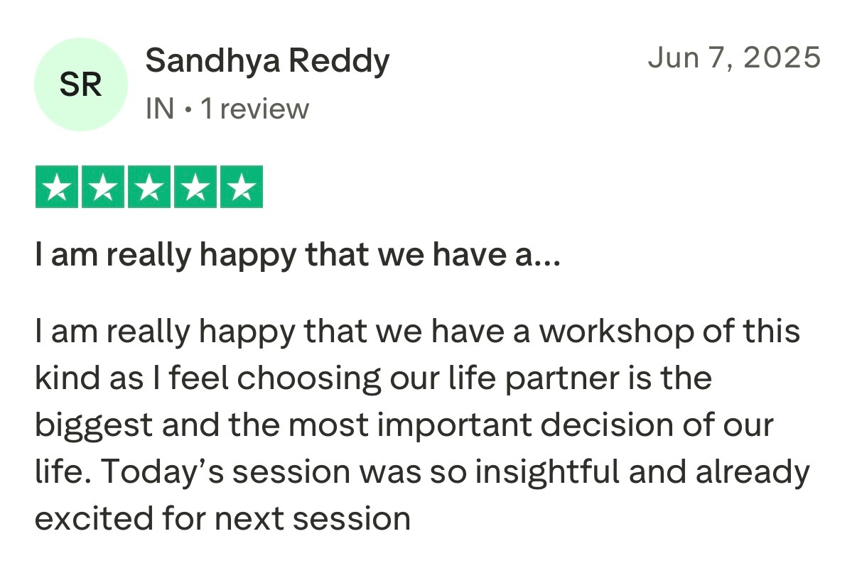Five star Trustpilot review from client praising Rohit J Bhandarii 24