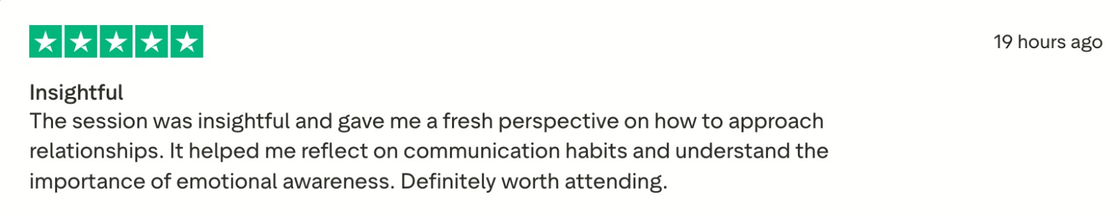 Five star Trustpilot review from client praising Rohit J Bhandarii 26