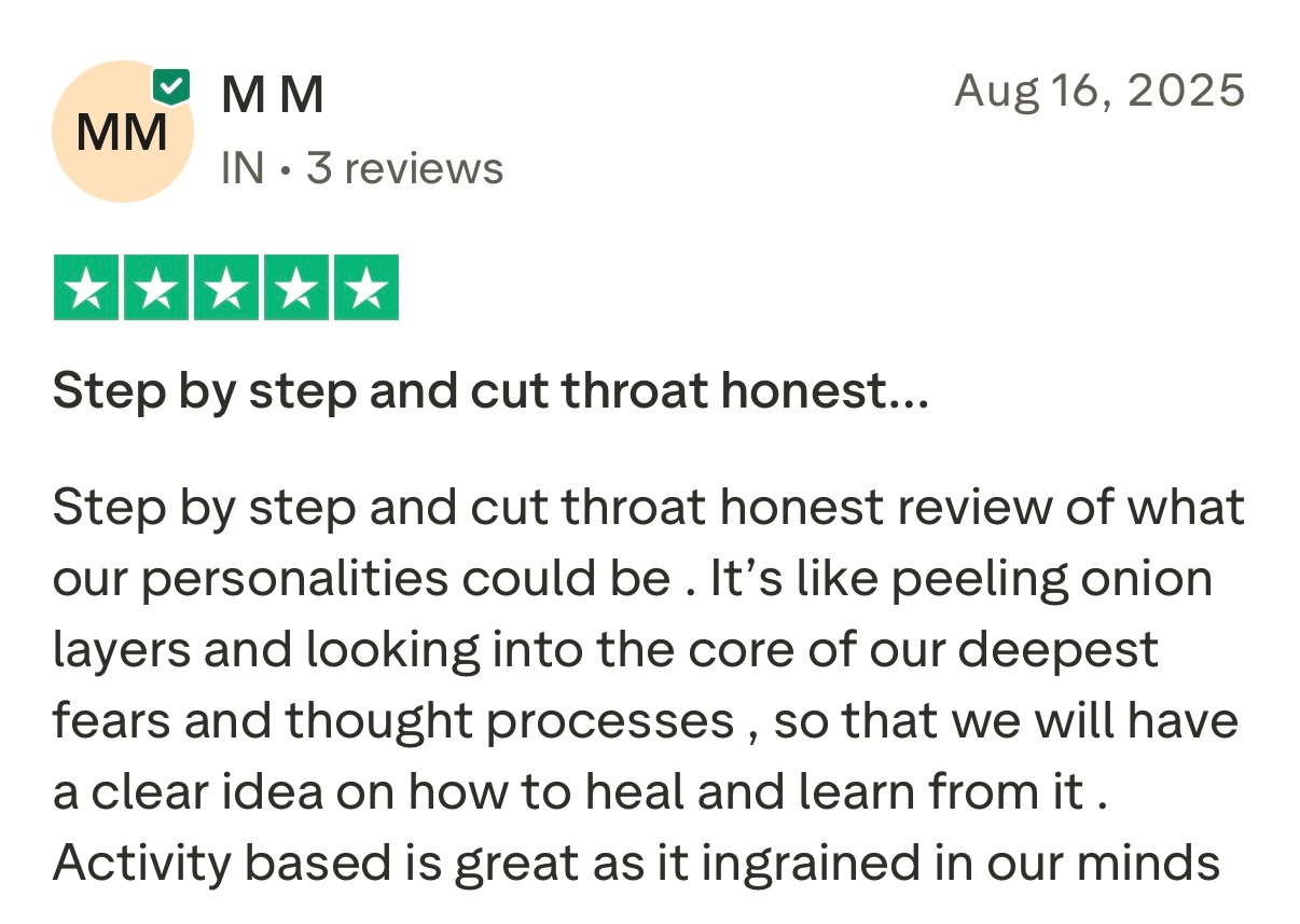Five star Trustpilot review from client praising Rohit J Bhandarii 40
