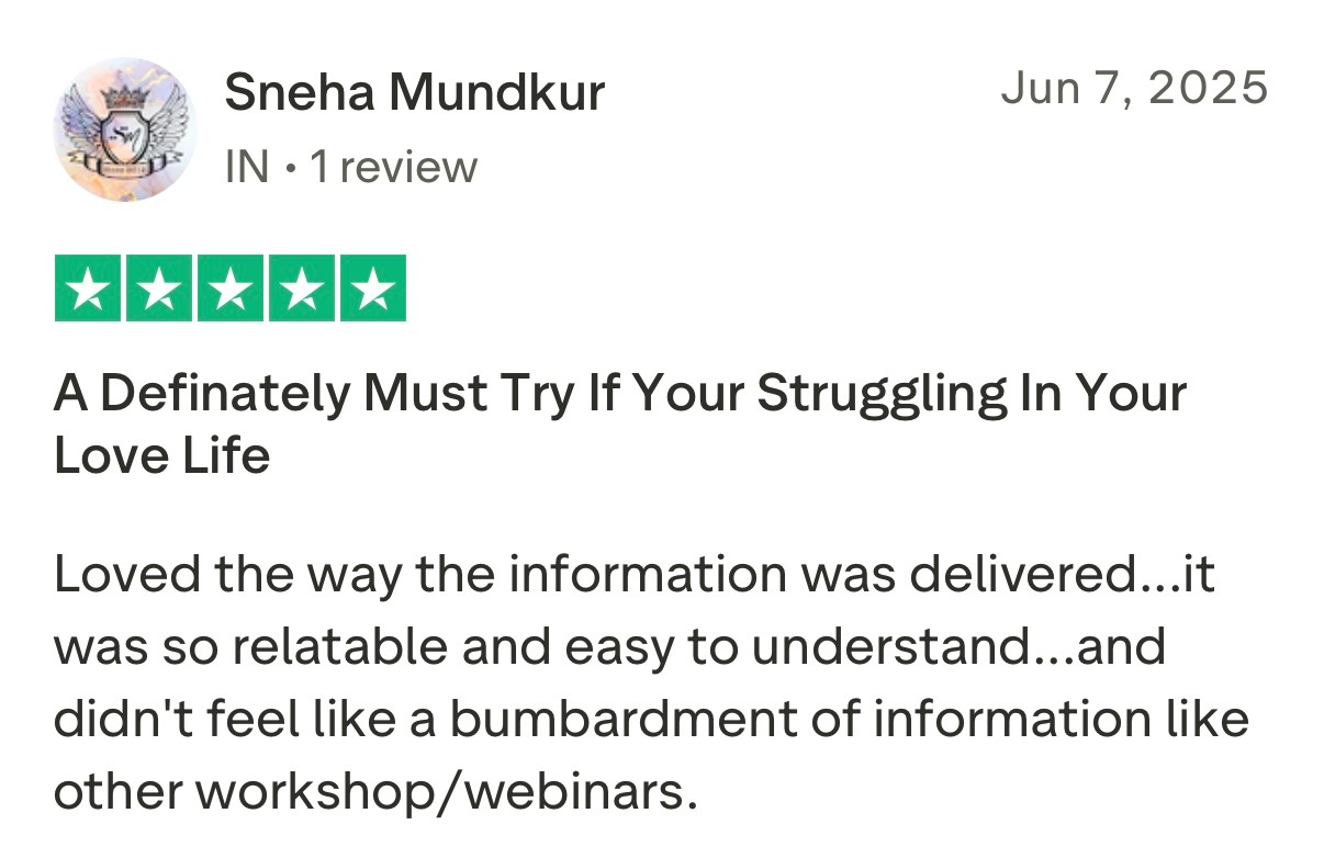 Five star Trustpilot review from client praising Rohit J Bhandarii 8